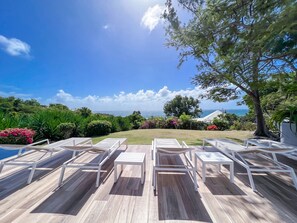 Ocean View from Wooden Terrace