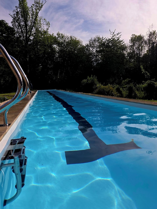 piscine 25m chauffée 