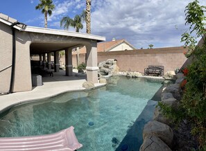 Backyard pool