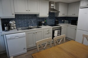 New kitchen with all modern appliances