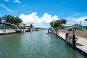 Canal Views - The canal's tranquil waters are a perfect backdrop to your vacation stay.