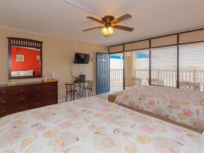 Enjoy the view of the pool or Aransas Bay from this unit.