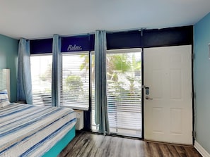 Studio Bedroom - Two Full beds w/ TV