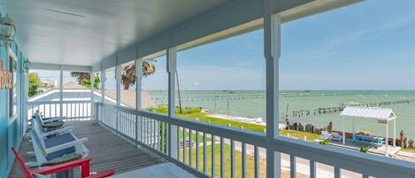 Bay Views - The bay's tranquil waters are a perfect backdrop to your vacation stay.