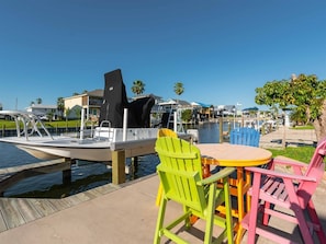 Canal Front Dining