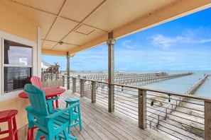 Balcony with Bay Views