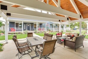 Shared Gazebo | Gas Grill | Patio Furniture