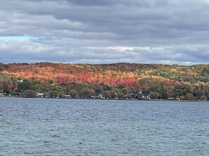 View of the fall colors.