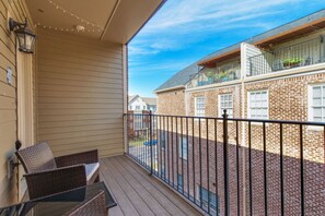 Enjoy coffee on your Private Balcony