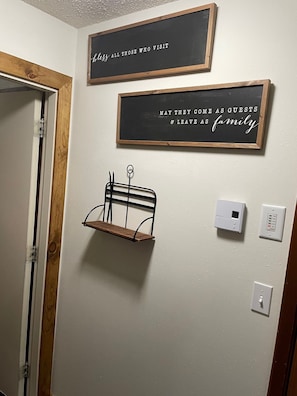 Entry way area