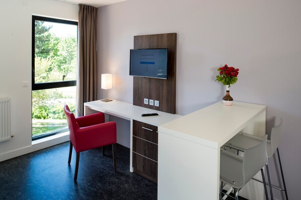 Enjoy the warm and cozy decor.