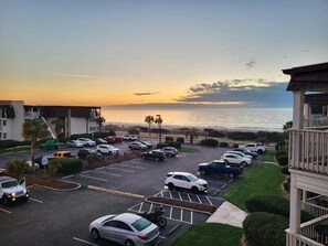 Sunrise on patio