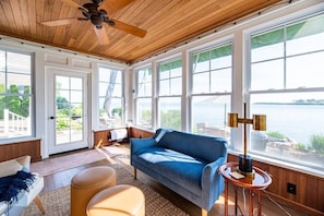 Sun Room looking out on Lake Erie