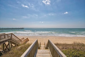View of Surf City Pier from Sun Deck