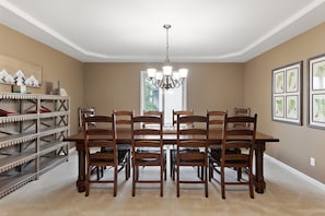 Dining Room - Seats up to 10