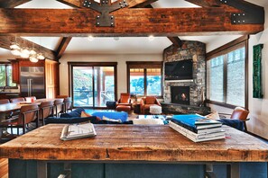 Living room on main level