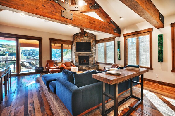 Living room on main level