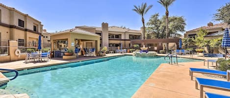 Scottsdale Vacation Rental | 2BR | 2BA | 1,018 Sq Ft | Stairs Required to Access