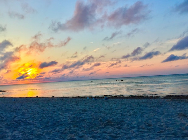 Spectacular sunsets at Glendon Beach.  One of the more popular beaches in Dennis