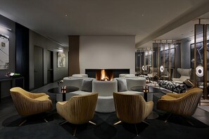 Indoor fireplace