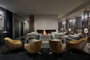 Indoor fireplace