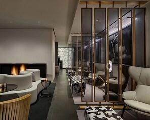 Indoor fireplace