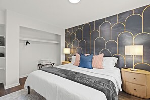 Spacious bedroom with extra closet space for your wardrobe