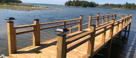 Dock on the Lake Huron

