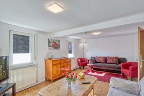 Ferienwohnung-Wohnzimmer