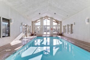 Community club house indoor pool