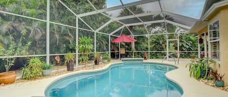 Welcome to Our Vacation Rental With a Heated Pool in River Reach of Naples, Florida