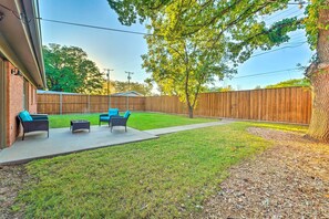 Fenced-In Backyard