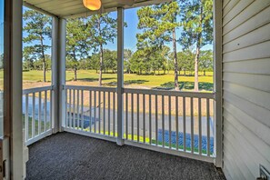 Screened Balcony | Golf Course Views