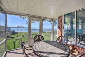 Screened Porch | Lakefront Views | Gas Grill