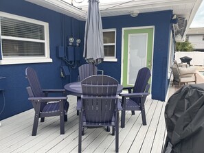Outdoor seating