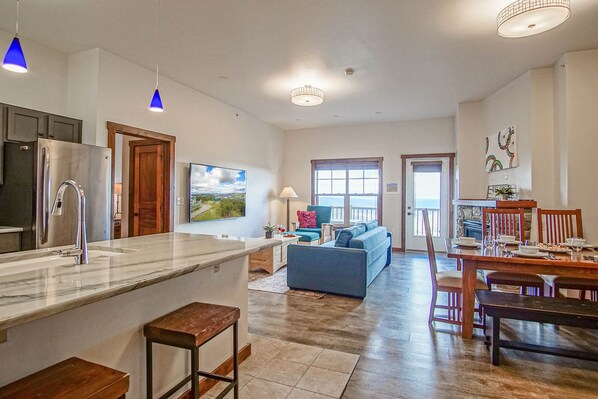 Open concept for this condo