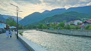 Vue depuis l’hébergement
