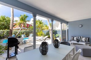 terrace dining area