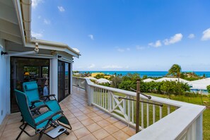 NE bedroom private balcony has beautiful views 