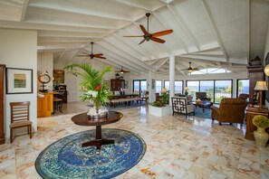 Foyer and great room