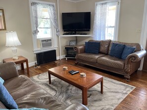 Living room, just off kitchen