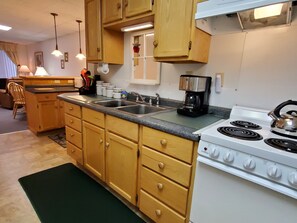 User-friendly galley kitchen