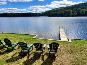 Relax and unwind by the water.