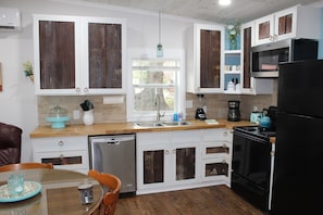 The Kitchen area.