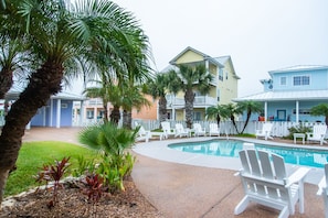 Swimming in the pool is one of the best parts of a vacation so head over to the community pool and have some family fun!