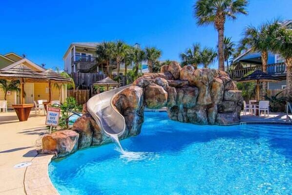 Waterslide Complex Pool