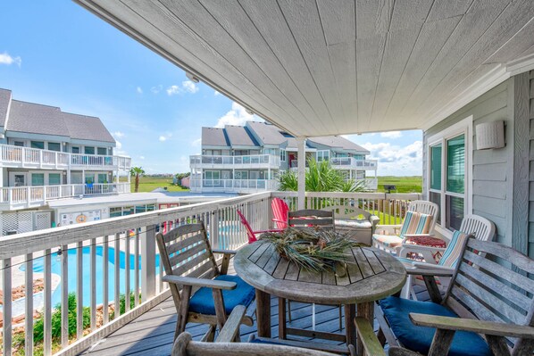 Balcony Pool View