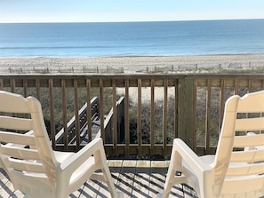 Master bedroom balcony view