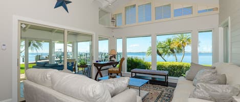 Living Room View when you walk into the door. 