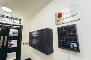 Interior entrance